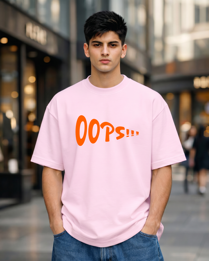 Oops Unisex Oversized Classic T-Shirt