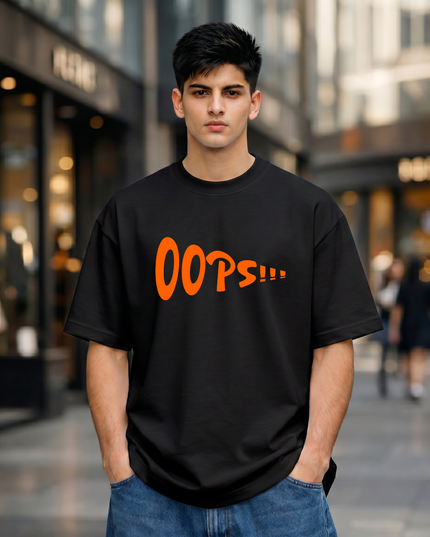 Oops Stylish Unisex Oversized Classic T-Shirt