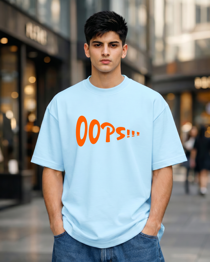 Oops Unisex Oversized Classic T-Shirt