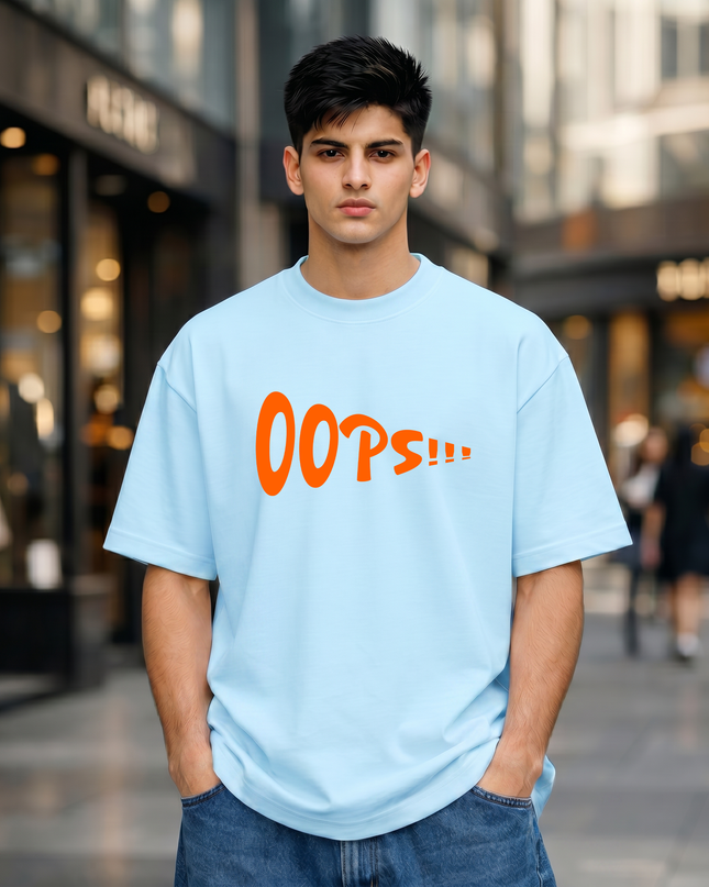 Oops Unisex Oversized Classic T-Shirt