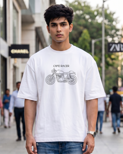 Cafe Racer Oversized Classic T-Shirt