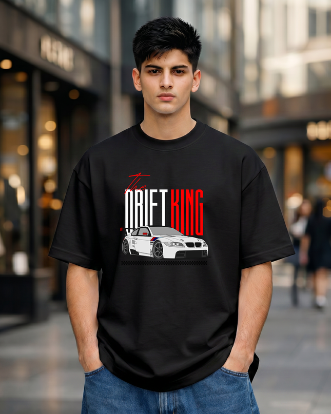 The Drift King Unisex Oversized Classic T-Shirt