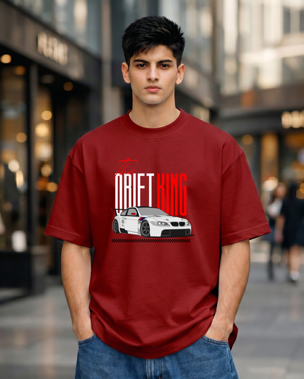 The Drift King Unisex Oversized Classic T-Shirt