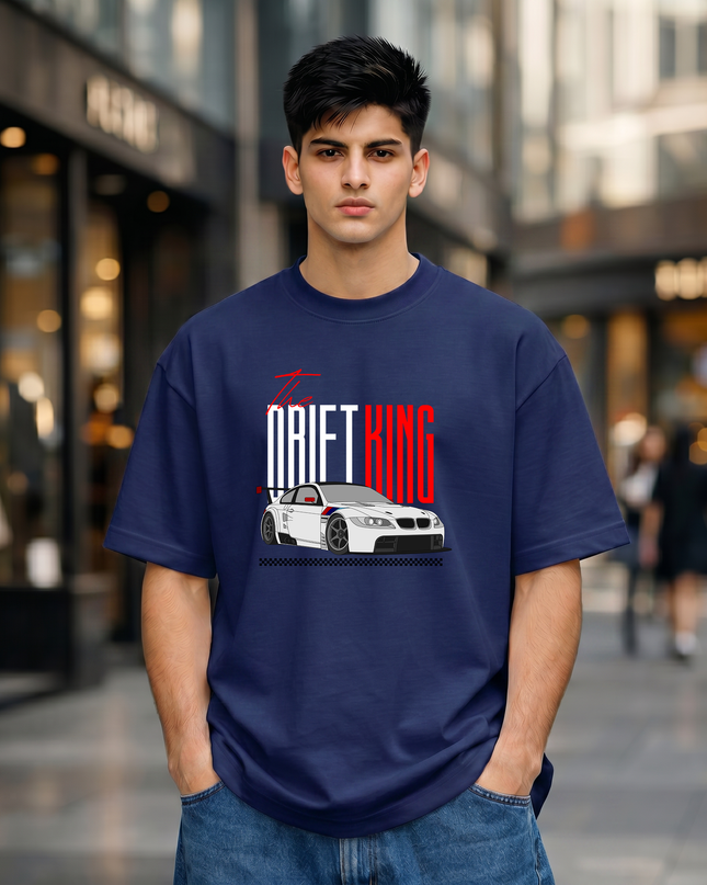 The Drift King Unisex Oversized Classic T-Shirt
