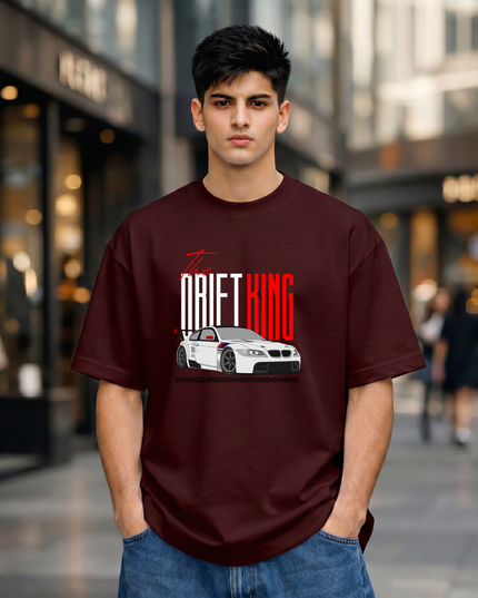 The Drift King Unisex Oversized Classic T-Shirt