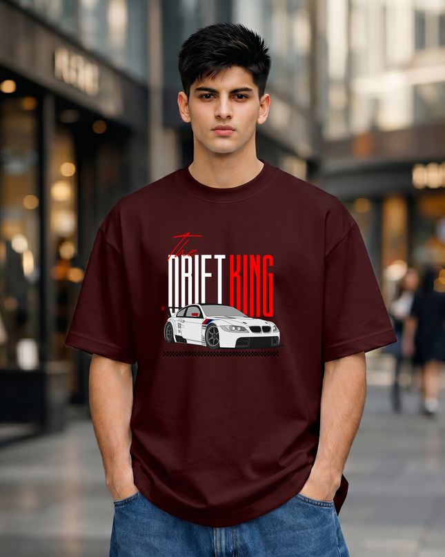 The Drift King Unisex Oversized Classic T-Shirt