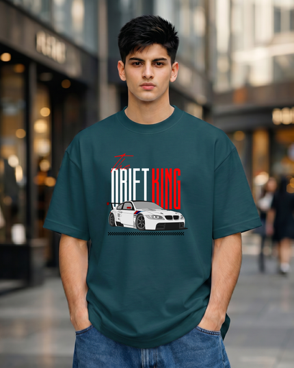 The Drift King Unisex Oversized Classic T-Shirt