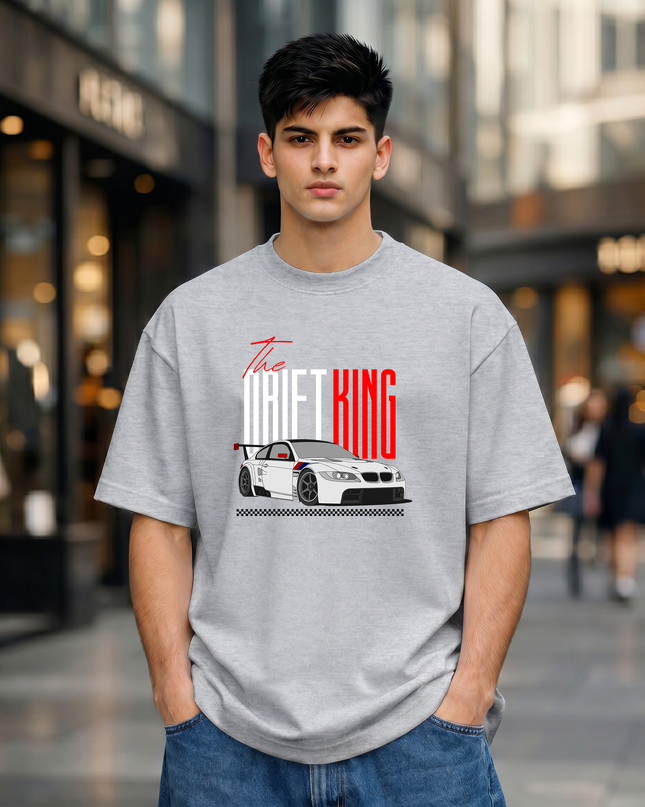 The Drift King Unisex Oversized Classic T-Shirt