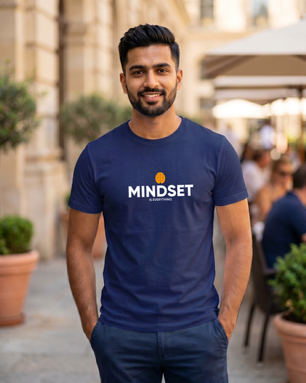 Mindset Is Everything – Dark Classic Crew T-Shirts