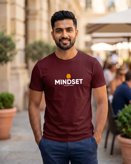 Mindset Is Everything – Dark Classic Crew T-Shirts