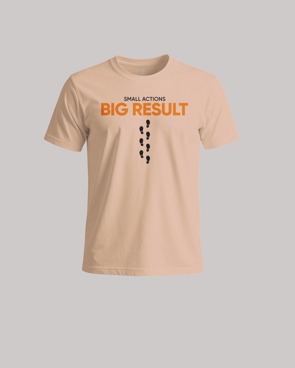 Small Actions Big Results Motivational - Unisex Classic Crew T-Shirt
