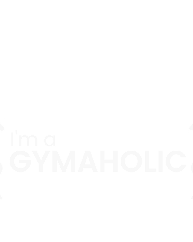 I m a Gymaholic Print Unisex Oversized Classic T-Shirt