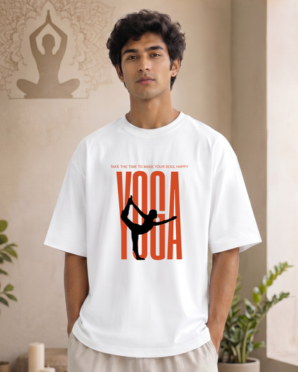 Soul Happy Yoga Unisex Oversized Classic T-Shirt