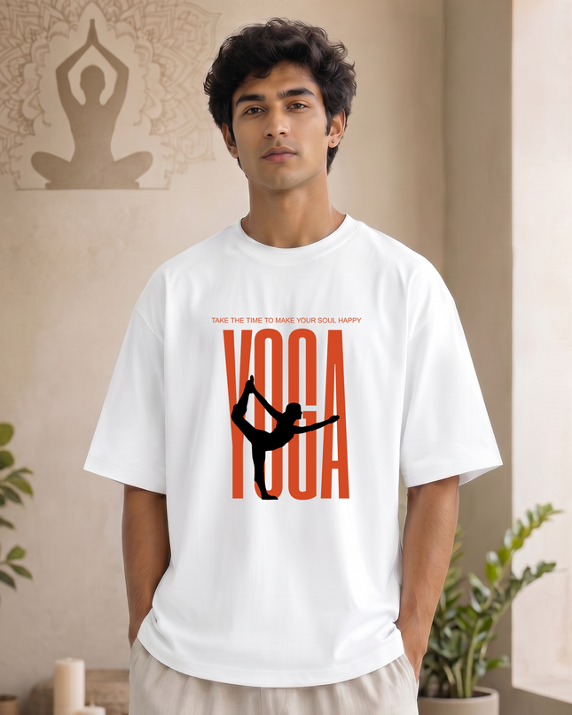 Soul Happy Yoga Unisex Oversized Classic T-Shirt