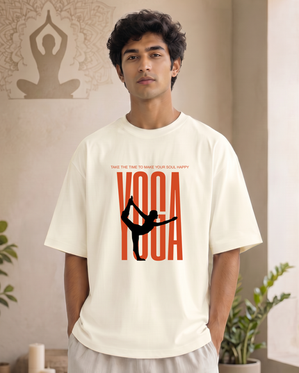 Soul Happy Yoga Unisex Oversized Classic T-Shirt
