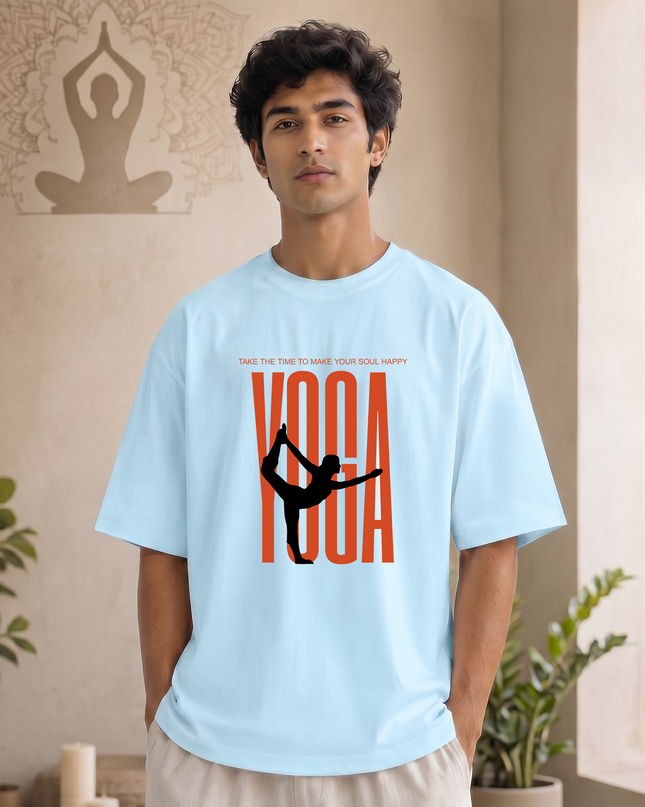 Soul Happy Yoga Unisex Oversized Classic T-Shirt