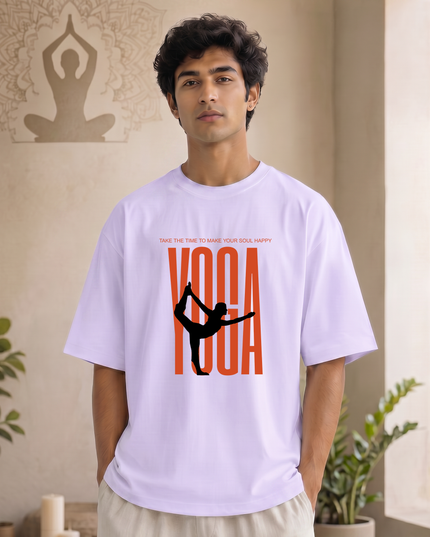 Soul Happy Yoga Unisex Oversized Classic T-Shirt
