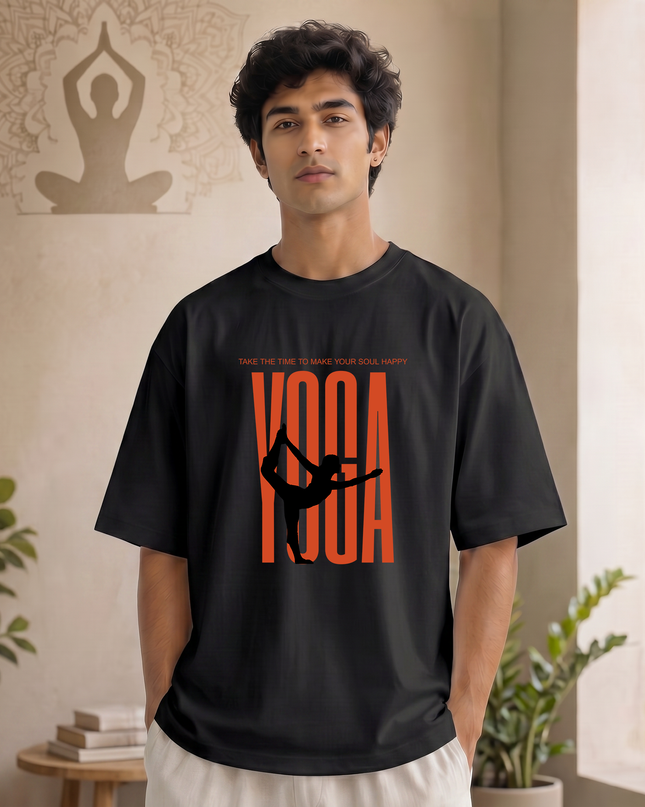 Soul Happy Yoga Unisex Oversized Classic T-Shirt