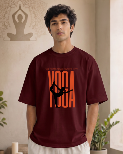 Soul Happy Yoga Unisex Oversized Classic T-Shirt