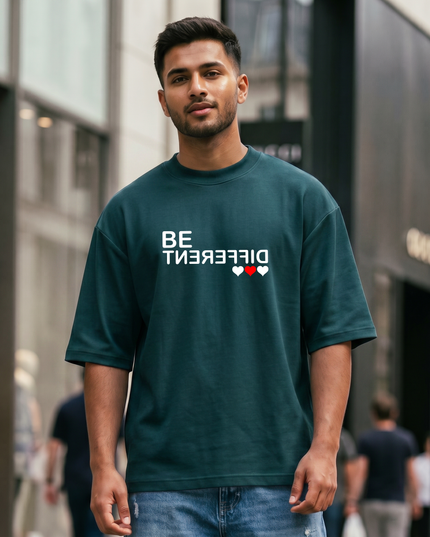 Be Different Stylish Unisex Oversized Classic T-Shirt