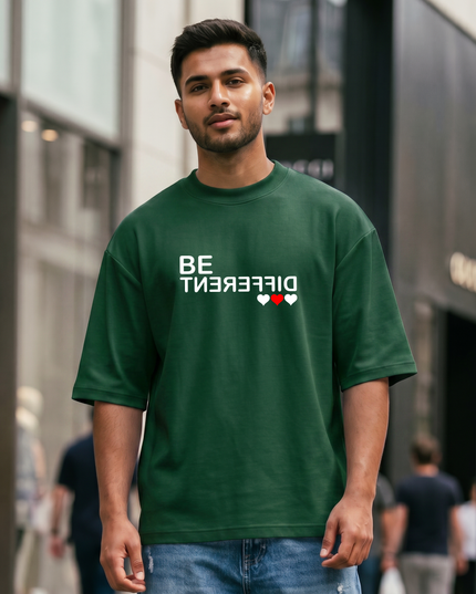 Be Different Stylish Unisex Oversized Classic T-Shirt