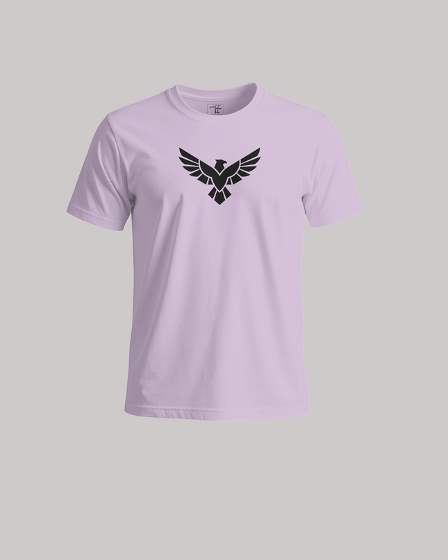 Minimal Eagle Emblem Graphic Unisex Classic Crew T-Shirt