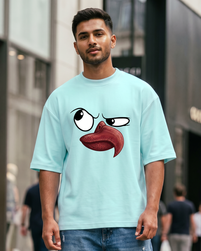 Angry Bird Unisex Oversized Classic T-Shirt