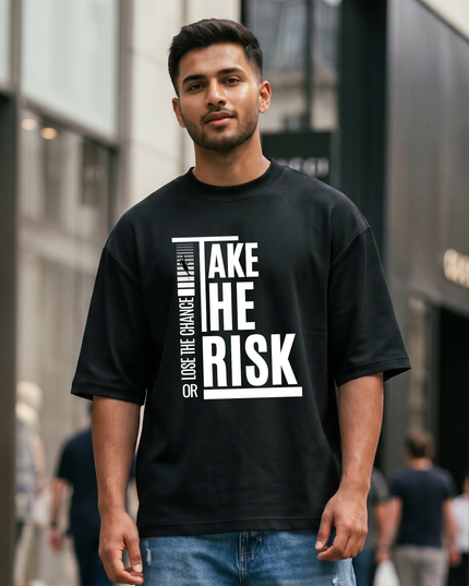 Take The Risk Unisex Oversized Classic T-Shirt