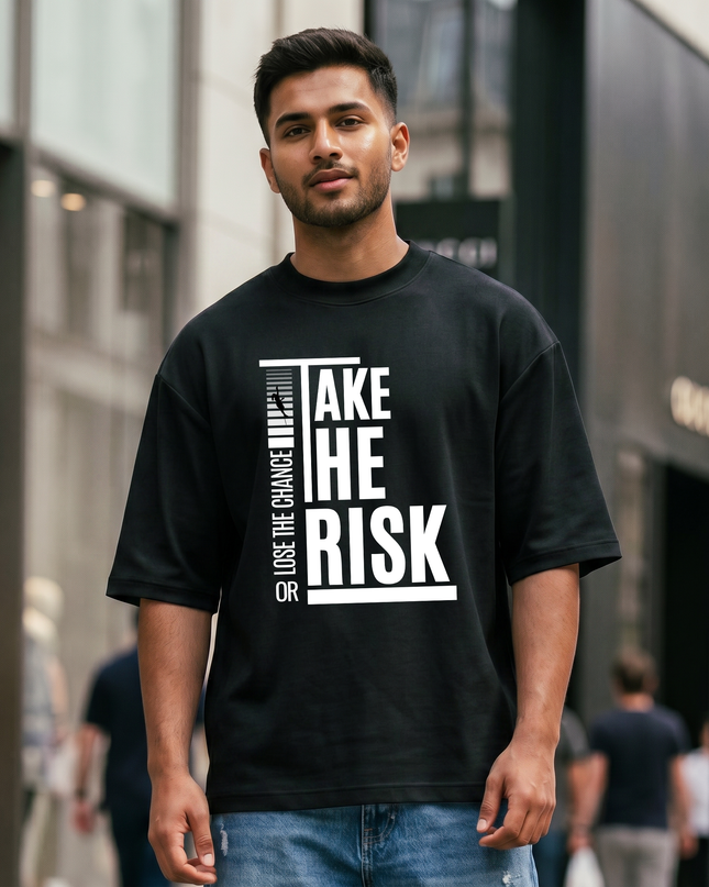 Take The Risk Unisex Oversized Classic T-Shirt