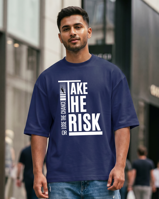 Take The Risk Unisex Oversized Classic T-Shirt