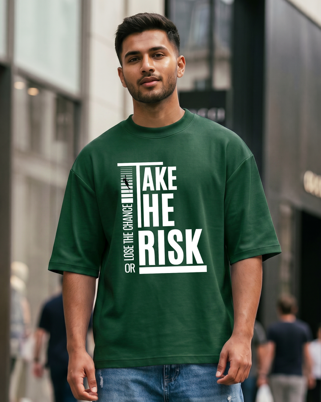 Take The Risk Unisex Oversized Classic T-Shirt