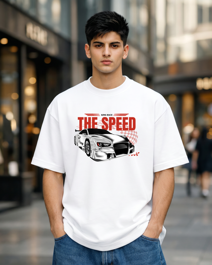 The Speed Unisex Oversized Classic T-Shirt