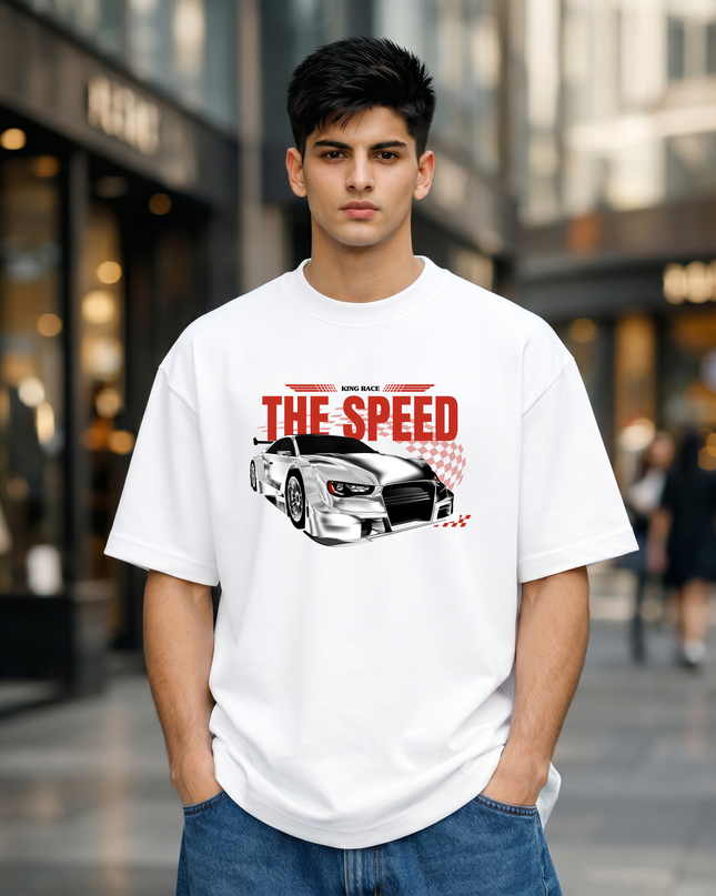The Speed Unisex Oversized Classic T-Shirt