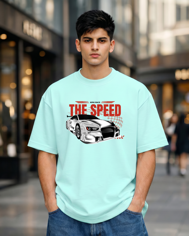 The Speed Unisex Oversized Classic T-Shirt