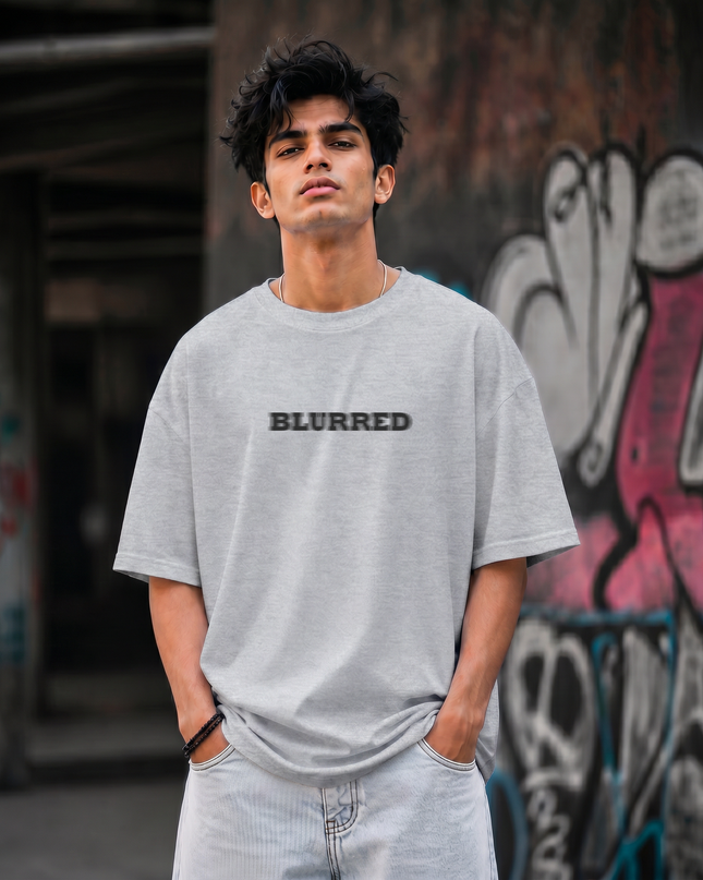 Blurred Unisex Oversized Classic T-Shirt