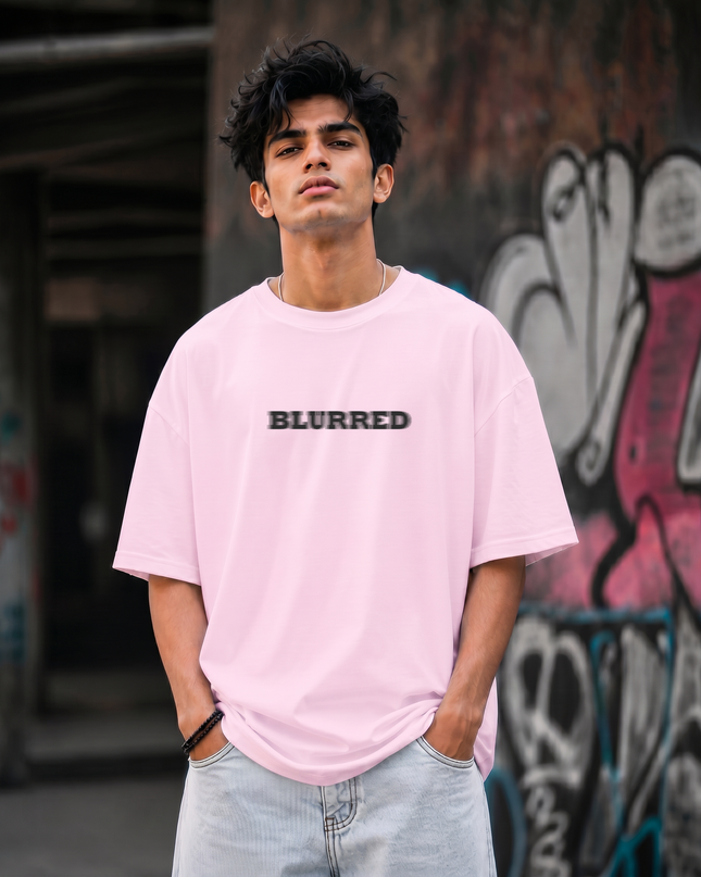 Blurred Unisex Oversized Classic T-Shirt