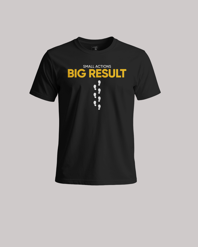 Small Actions Big Result Unisex Classic Crew T-Shirt