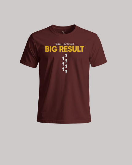 Small Actions Big Result Unisex Classic Crew T-Shirt