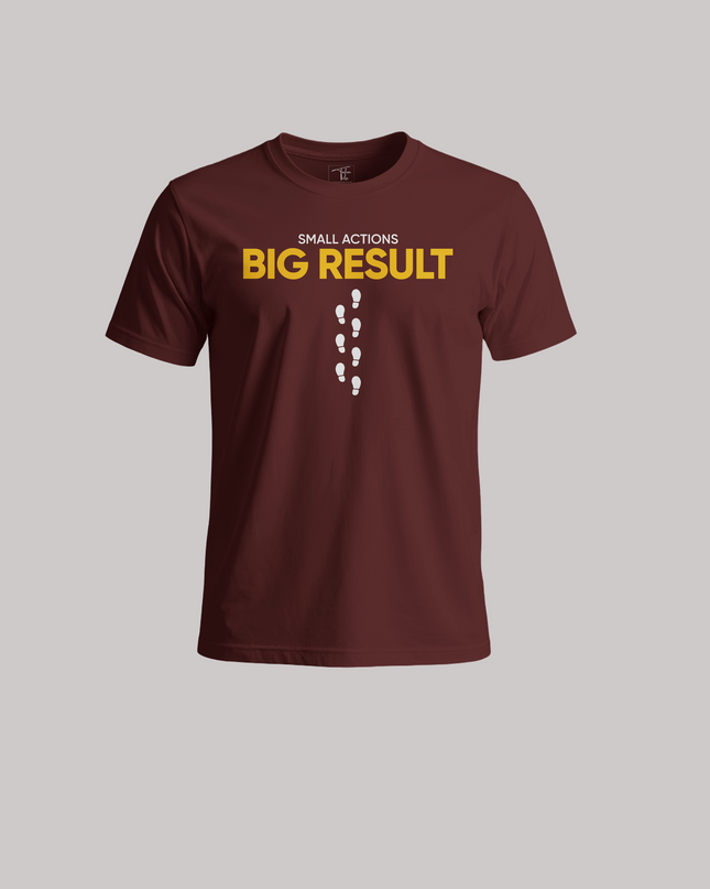 Small Actions Big Result Unisex Classic Crew T-Shirt