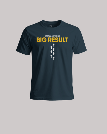 Small Actions Big Result Unisex Classic Crew T-Shirt