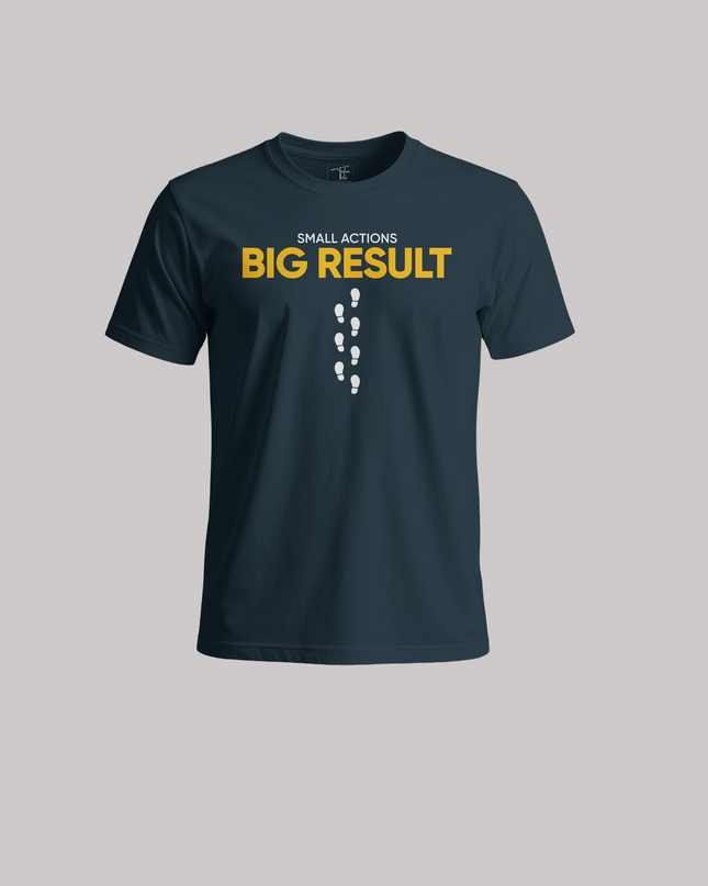Small Actions Big Result Unisex Classic Crew T-Shirt