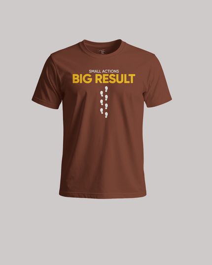 Small Actions Big Result Unisex Classic Crew T-Shirt