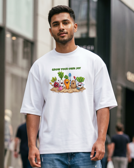 Grow Your Own Joy Unisex Oversized Classic T-Shirt