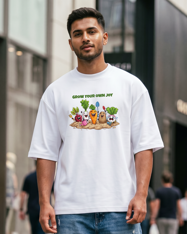 Grow Your Own Joy Unisex Oversized Classic T-Shirt