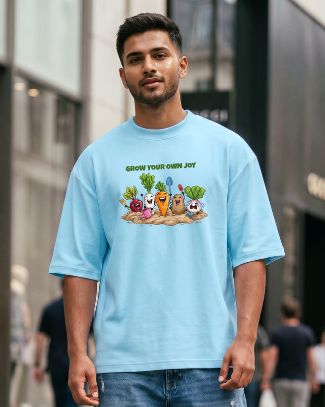 Grow Your Own Joy Unisex Oversized Classic T-Shirt