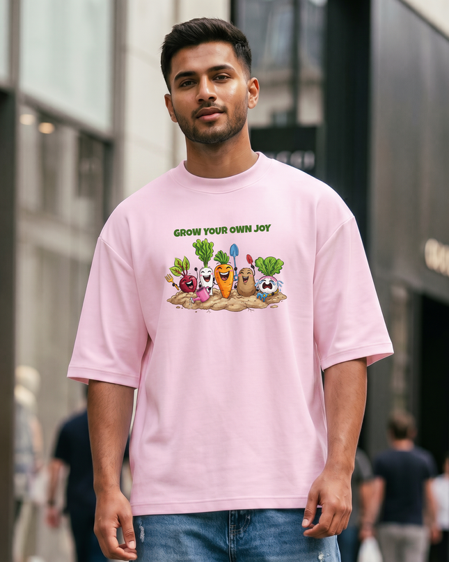 Grow Your Own Joy Unisex Oversized Classic T-Shirt