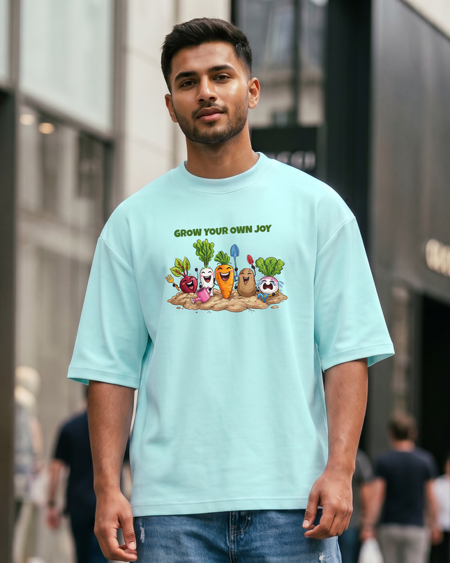 Grow Your Own Joy Unisex Oversized Classic T-Shirt