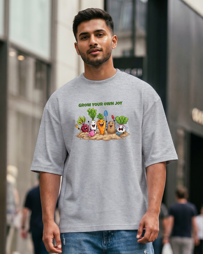 Grow Your Own Joy Unisex Oversized Classic T-Shirt