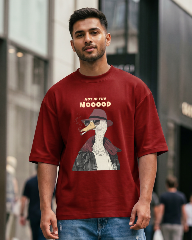 Not In The Mood Unisex Oversized Classic T-Shirt