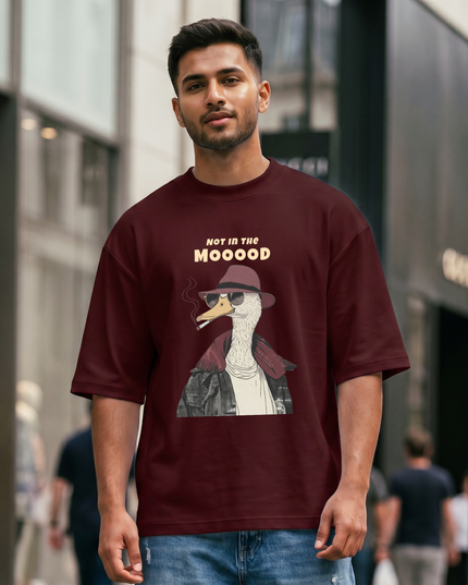 Not In The Mood Unisex Oversized Classic T-Shirt